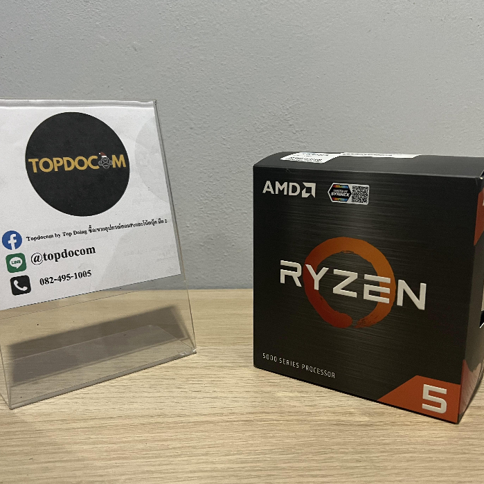 ซีพียู CPU AMD Ryzen 5 5500 3.6GHz 6C/12T (AM4 GEN5) (สินค้ามือสอง/มีประกัน)