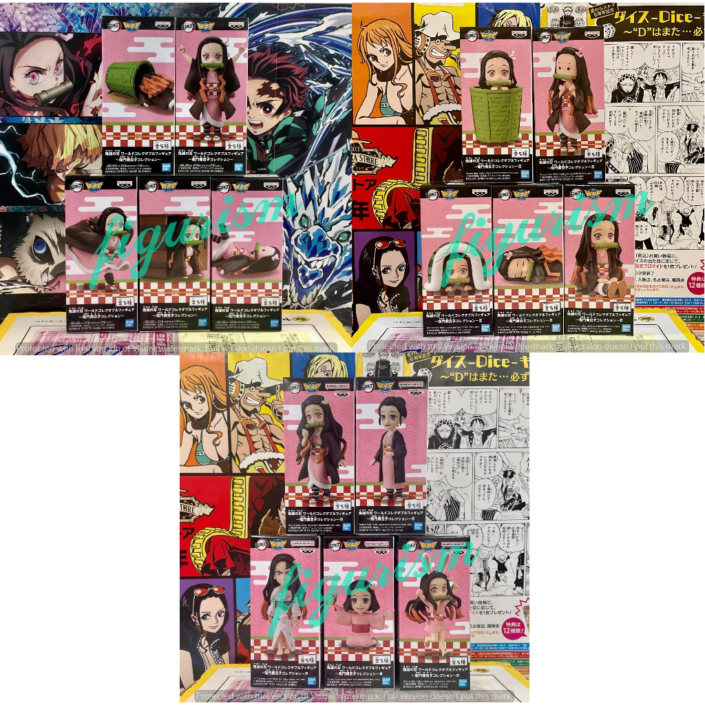 WCF Nezuko Kamado เนซึโกะ คามาโดะ Vol.1,2,3 Kimetsu no Yaiba Demon Slayer ไยบะ ดาบพิฆาตอสูร แบบแยก ของแท้ ญี่ปุ่น
