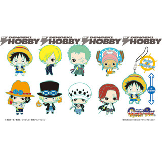 พวงกุญแจวันพีช ONE PIECE Capsule rubber mascot