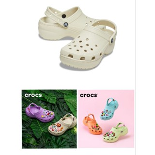 🎉พร้อมส่ง 🎉crocs classic platform clog ของแท้💯