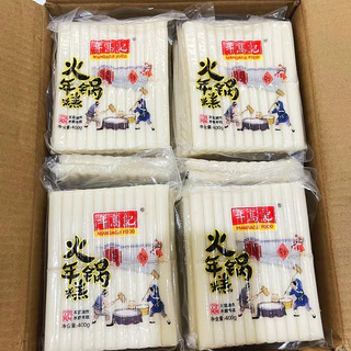 Tokpokki ต๊อกโบกี แป้งนุ่มหนึบ ยืด อร่อย 400g 年糕