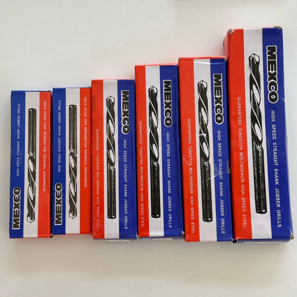 (ราคา 1 ดอก)ดอกสว่านเจาะเหล็ก ไฮสปีด (High Speed Drills) ดอกสีดำ เกรดพรีเมียม ตรา MEXCO มีหลายขนาด(1หุ่น-2หุ่นครึ่ง) - รูปที่ 2