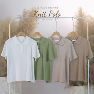 KNIT POLO เสื้อไหมพรมโปโล 4 สี