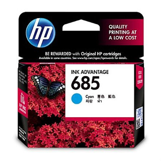 HP 685 Ink Cartridge ของแท้ หมึก HP 685 สำหรับเครื่อง HP Deskjet Ink Advantage 3525, 4615, 4625, 5525, 6525 e-All-in-One