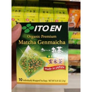 ecook​ ใบชา​ ชาผงสำเร็จ​รูป​ dk ito​en​ matcha​ genmai​cha​ green​tea​ hojicha 23-40g