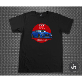 เสื้อยืด COLLECTION JDM 4 จัสตุรเทพ SKYLINE R34