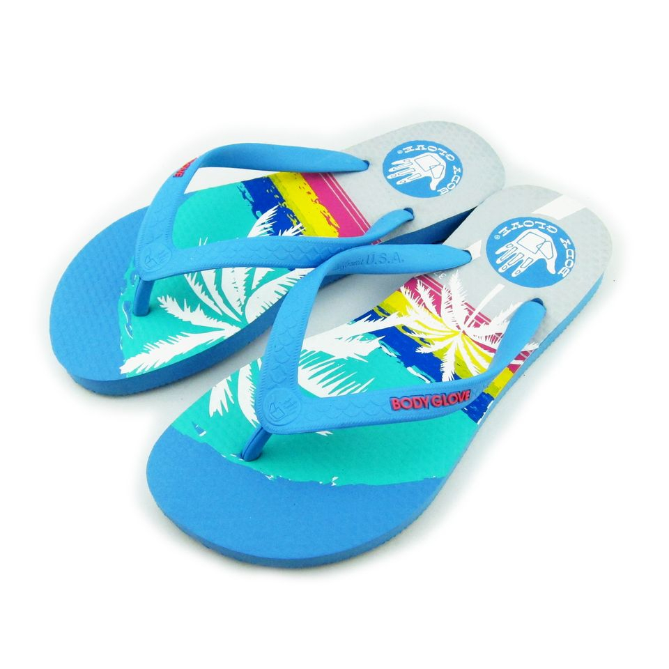 BODY GLOVE Beach - BGL002 Comfort Slides Blue รองเท้าแตะ บอดี้ โกลฟ ผู้หญิง แท้