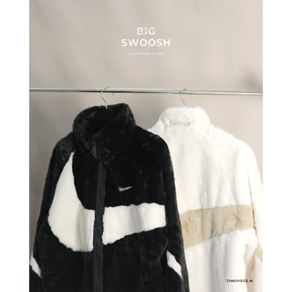 Nike Big Swoosh Faux Fur Jacket (FB7664)