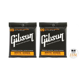 Gibson สายกีต้าร์ไฟฟ้า Electric Guitar String รุ่น SEG-700 UL (Pack of 2)