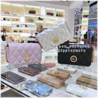 LYN กระเป๋าสะพายข้าง รุ่น Cayla M Crossbody Bag :  LL23CBF067 ชอปแท้ 100% พร้อมถุงผ้า และถุงกระดาษ