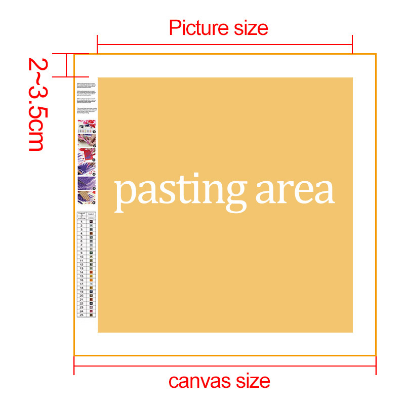 (พร้อมส่ง) ภาพติดเพช