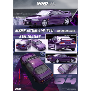 INNO64 Nissan Skyline R33 Purple