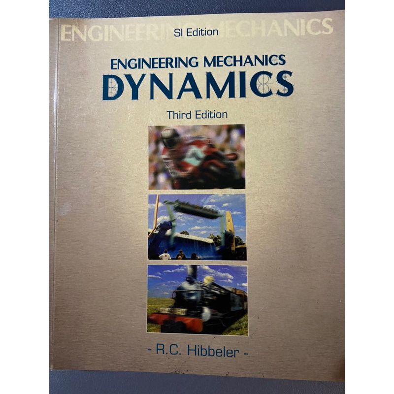 [หนังสือมือสอง textbook engineer] Mechanics Dynamics (Third Edition) - R.C. Hibbeler