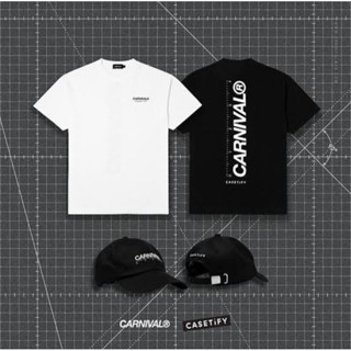 เสื้อยืด carnival x casetify ดำ ไซส์ XL