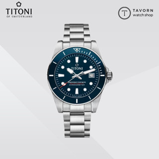 นาฬิกา Titoni Luxury Gents Watch - SEASCOPER 300 รุ่น 83300 S-BE-705