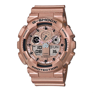 [ผ่อนเดือนละ489]🎁CASIO G-SHOCK GA-100GD-9A ของแท้ 100% พร้อมส่ง ประกัน 1 ปี