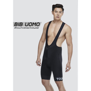 กางเกง Touch BIB UOMO เอี๊ยม ขอบขาเลเซอร์คัท