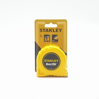 STANLEY ตลับเมตร 5m. GLOBAL TAPE 30-496N (แท้) / 8m. GLOBAL TAPE 30-456N (แท้)