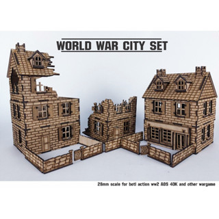 Terrain custom for 28mm scale for botlaction ww2 AOS 40K and other wargame