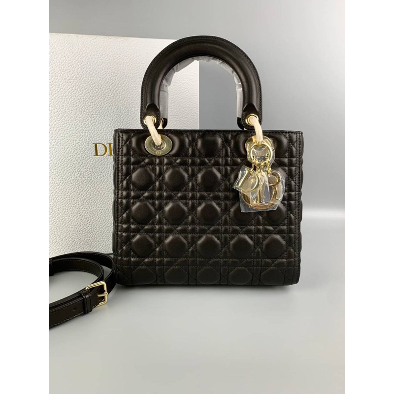 พร้อมส่ง DIOR MEDIUM LADY DIOR BAGเทพ 📌size 24x20x11 cm.