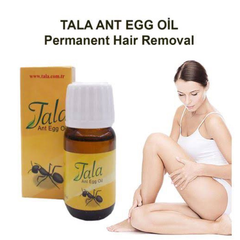 พร้อมส่ง Tala Ant Egg Oil 20 CC / น้ำมันไข่มด กำจัดขน จากตุรกี