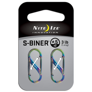 พวงกุญแจ Nite Ize รุ่น s-bine#.5 สี Spectrum Stainless Steel