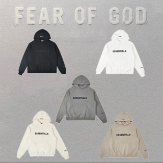 FOG Fear Of God (พร้อมส่ง) Multiline Essentials hoodie (รูปถ่ายและวีดีโอสินค้าจริง)