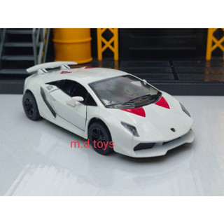 รถโมเดลเหล็ก Lamborghini Sesto Elemento Scale 1/38