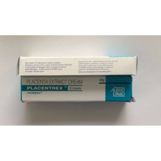 Placenta Extract ครีม (สูตรเนื้อครีม) extract of 0.1 g of fresh Human Placenta