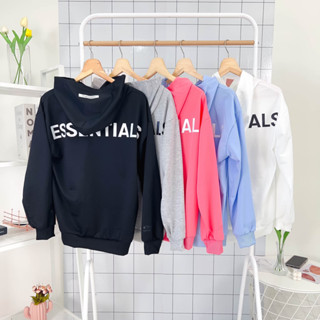 2590# เสื้อฮู้ด แขนยาว สกรีนหลัง ชาย-หญิง ใส่ได้