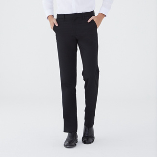 ส่งต่อ กางเกงทำงานผู้ชายสีดำ กางเกงขายาวสีดำ งานแบรนด์แท้ Arrow เอว 32” ทรง Slim Fit กางเกงทำงานออฟฟิศผู้ชาย