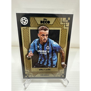 2022-23 Topps Deco UEFA Soccer Cards Club Brugge