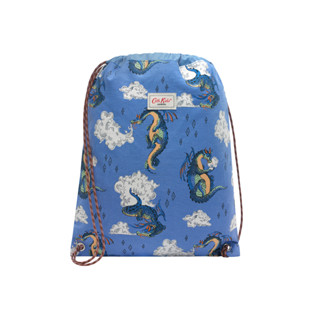 Cath Kidston Kids Drawstring Bag Peace Dragon Blue