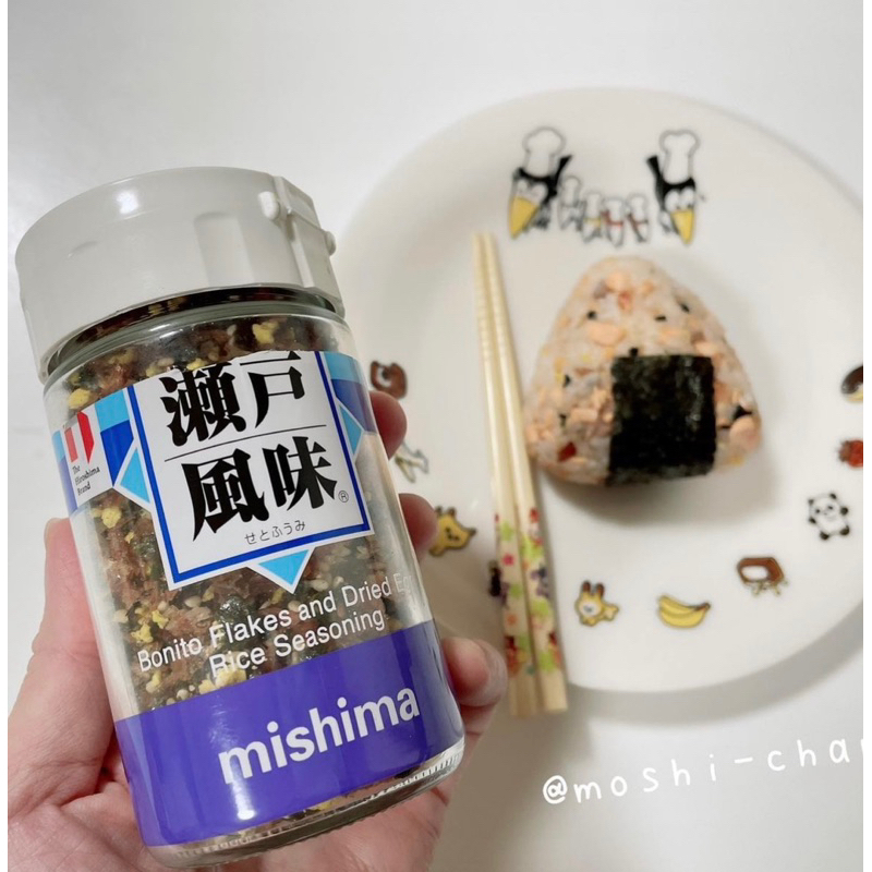 (พร้อมส่ง) ผงโรยข้าว Mishima Furikake รสออริจินัล สาหร่ายญี่ปุ่น ปลากับไข่ และรสสาหร่ายวากาเมะ (นำเข้าจากญี่ปุ่น 🇯🇵) - รูปที่ 4