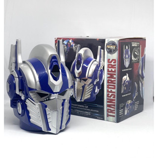 Transformers The Last Knight แก้ว Optimus Prime Stainless Steel Coffee Cup 420ML