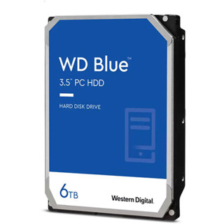 Western Digital WD 6TB Blue 5400 rpm SATA III 3.5" Internal Hard Drive (WD60EZAZ)