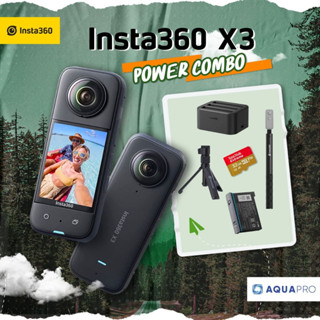 Insta360 X3 โปรโมชั่น ใหม่! Power Combo By Aquapro