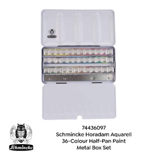 74436 Schmincke Horadam Aquarell 36-Colour Half-Pan Paint Metal Box Set | Sweet Film Bar