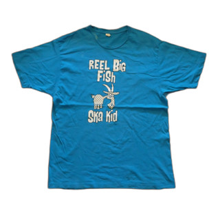 Reel Big Fish อก 23 นิ้ว ยาว 31 นิ้ว สีฟ้า มือสอง ของแท้