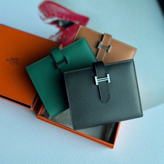 HERMES BEARN SHORT WALLET Epsom Leather