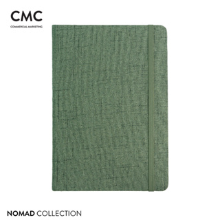CMC สมุดบันทึก แพลนเนอร์ รุ่น NOMAD ขนาด A5 สีเขียว Notebook Planner NOMAD Collection Size A5 Pine Green