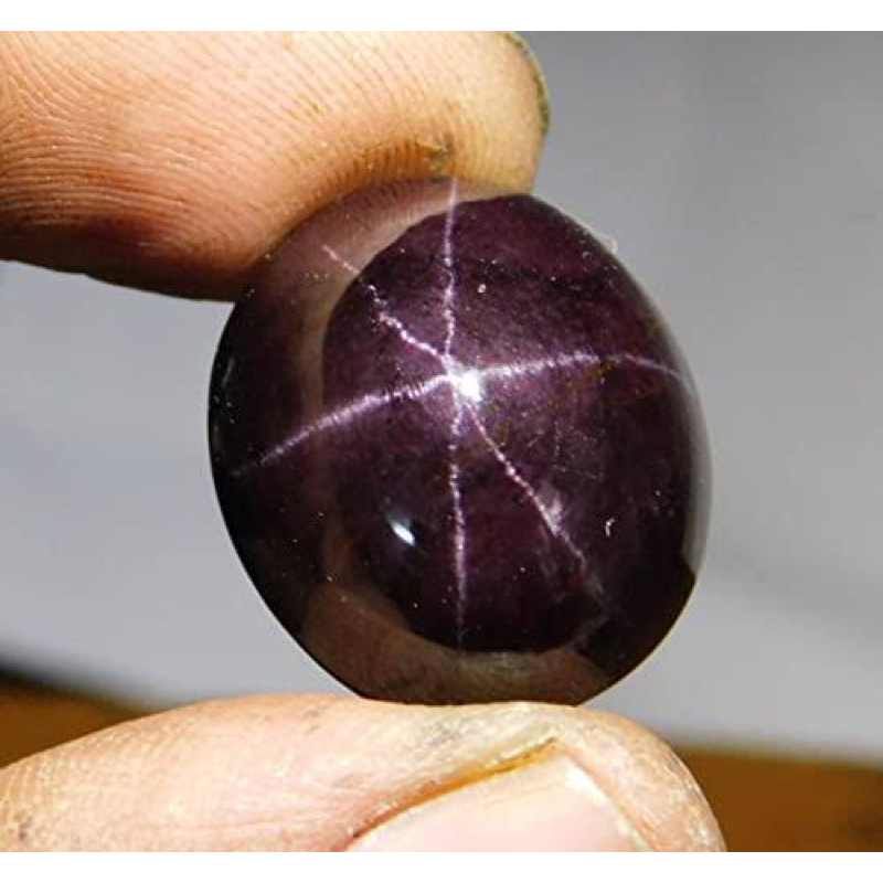 1 Pc Random Pick Natural star Garnet Wholesale Price Stone Cabochons Handmade And hand polished for Making Jewelry