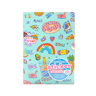 Set sticker stash ลาย quirky fun