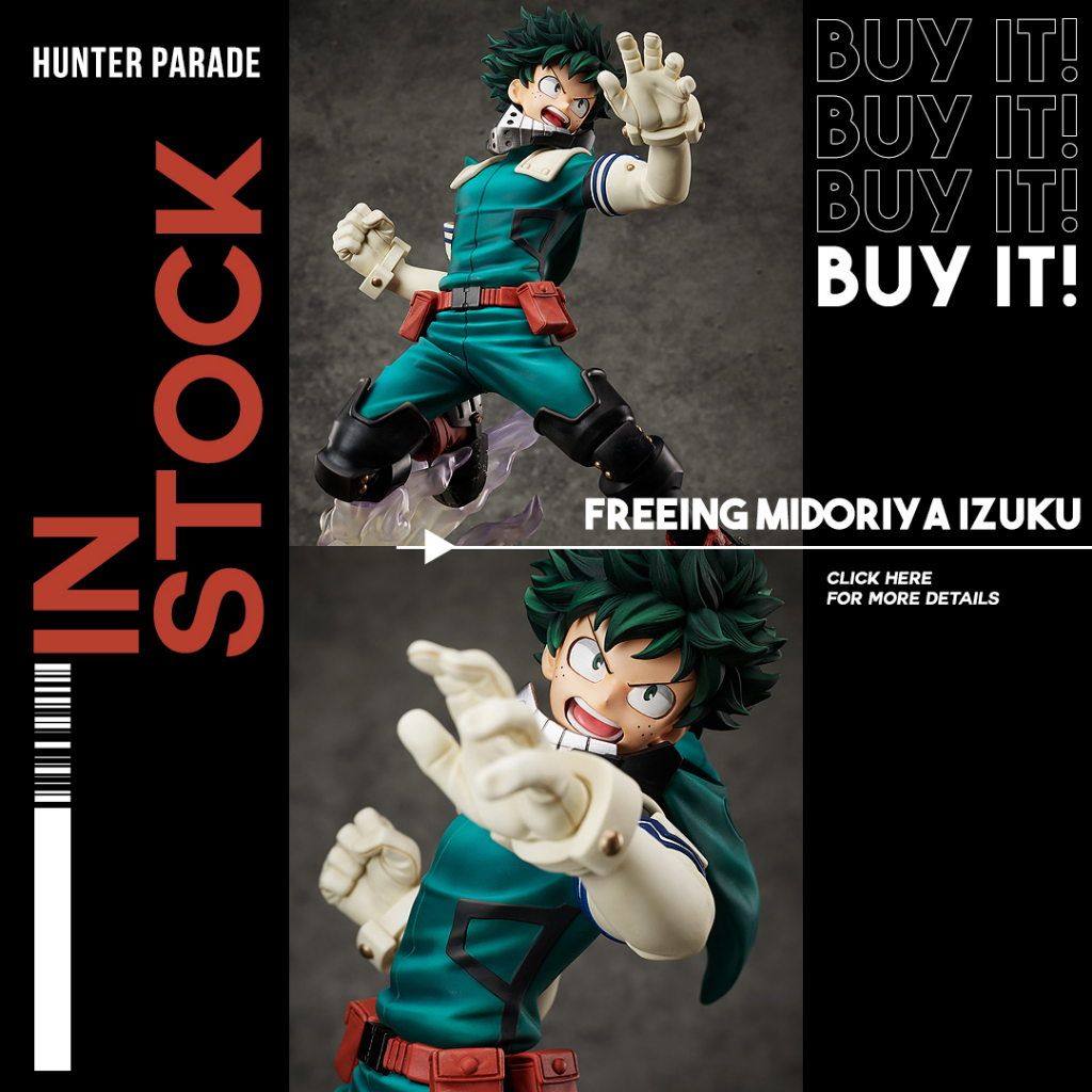 [พร้อมส่ง] Midoriya Izuku - B-style - 1/4 (FREEing, Good Smile Company ...