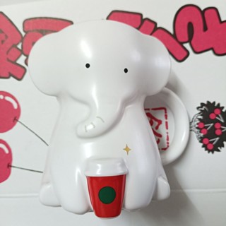 Starbucks SM Holiday Elephant แก้วสตาร์บักส์ แก้วช้าง มีหู 10 oz