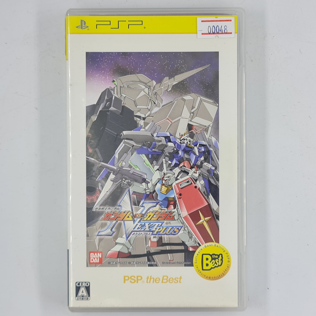 [00048] Kidou Senshi Gundam : Gundam vs. Gundam NEXT PLUS (JP)(PSP)(USED) แผ่นเกมแท้ มือสอง !!