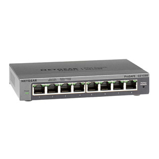 Netgear ProSAFE Gigabit 8-port Web Managed (Plus) Switches GS108E(By Shopee  SuperTphone1234)