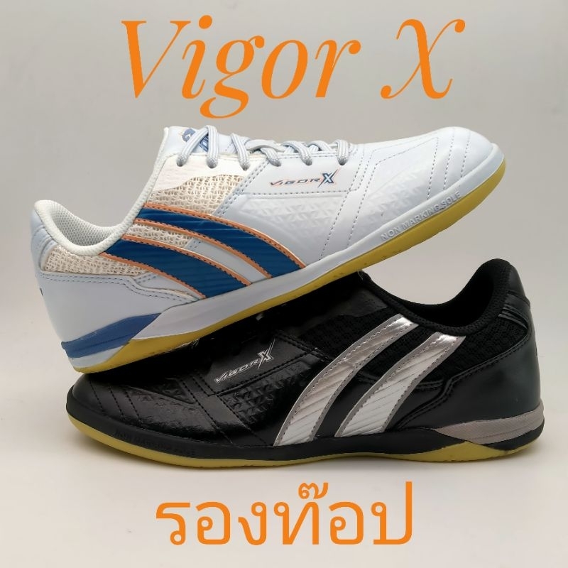 (PANลิขสิทธิ์💯)ไซส์ 39-45 รองเท้าฟุตซอล PAN Vigor X รองท๊อปพื้นยางดิบ