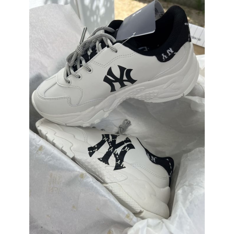 MLB big ball chunky DIA MONOGRAM พร้อมส่ง แท้ รองเท้าMLB รองเท้าผ้าใบMLB