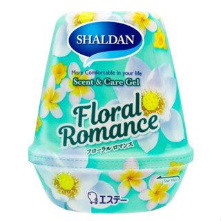 SHALDAN Scent &amp; Care ขนาด 180 กรัม เจลน้ำหอมปรับอากาศ กล่ิ่น ฟลอรัสโรมานซ์